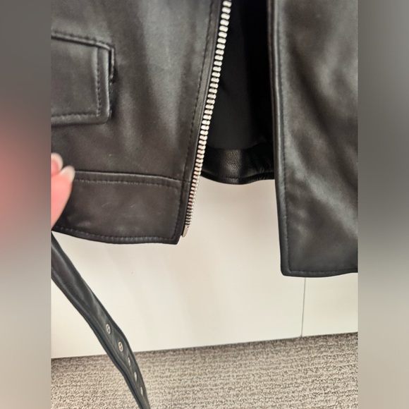 Saint Laurent Leather Jacket - Picture 7 of 8
